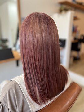 オダンゴヘアー(odango hair) ハイトーンカラー