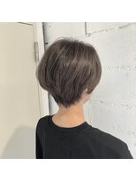 リュネッツ あざみ野店(lunettes)&nbsp;【白髪ぼかし】ハイライト透明感ベージュ×大人気ショートボブ