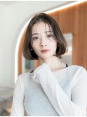 韓国ボブレイヤーカットシースルー似合わせイメチェン小顔