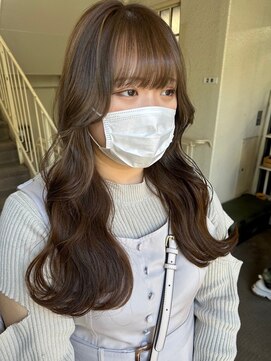 サロンジオ 本厚木(salon the O's) イメチェン/レッドブラウン/フルバング/似合わせカット/本厚木駅