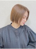 前髪なし大人ショートボブ20代30代40代表参道