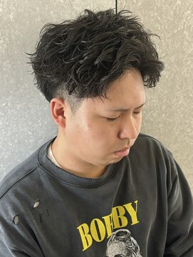 ニアウ 太田店(Niau) メンズショートメンズパーマソフトツイストスパイラルパーマ