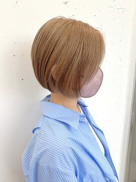 ジルスタジオ(JILL STUDIO) JILL STUDIO ブリーチカラー/丸みショートボブ