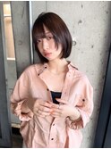 【諒】ボブウルフボブレイヤーボブフェイスレイヤー顔周り