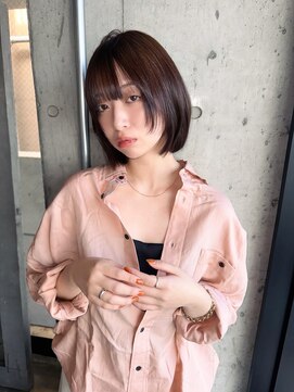 ノラジャーニー(NORA Journey) 【諒】ボブウルフボブレイヤーボブフェイスレイヤー顔周り