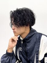 ゼスト 吉祥寺店(ZEST) ツイストスパイラルパーマ センターパート 鈴木楓竜