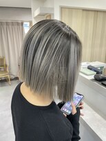 ワールドオーダー 天王寺店(WORLD ORDER)&nbsp;グレーバレイヤージュ　中川将平