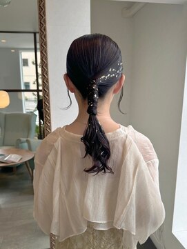 レターバイノベル(letter by novel) 大人ボブ大人ショートボブミニボブ前髪なしオリーブグレージュ