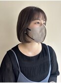 韓国風シンプルボブ