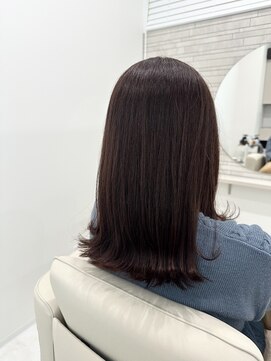 コレット アトリエ(COLLET atelier) ボルドーカラー×外ハネ