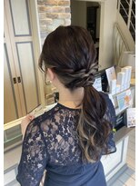 ブリッジ バイ ネオリーブ 綱島店(bridge by neolive)&nbsp;ローポニー×グレージュカラー