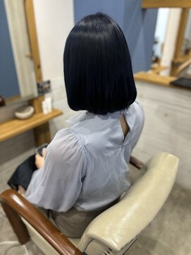 ステア ケース(stair case) 韓国風ブルーブラック