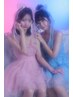 【ペア割】土日祝10時～16時 2名様以上ヘアセット￥2300(お一人様)