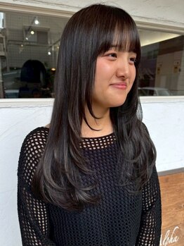 アニー 松戸(ANNI)の写真/毛流れを熟知した毛先数ミリの単位の再現性の高いカット*くるくるパーマやカラーとも◎[松戸駅/髪質改善]