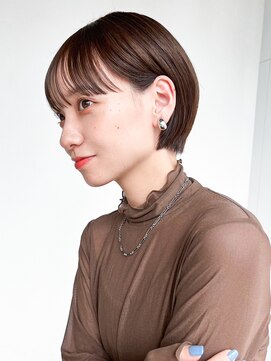 アイティー バイ アルバム 中野店(IT by ALBUM) ショートくびれヘア顔周りレイヤー_ba480761