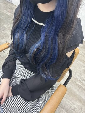 プライズ アイリス 池袋東口店(prize Iris) インナーカラー/ブルーカラー/ブリーチカラー/ダブルカラー/池袋