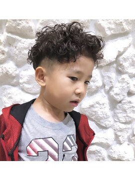 ヘアサロン エフ 渋谷(F) #キッズパーマ#キッズカット