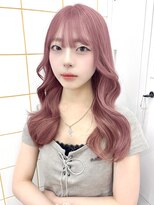 ガーランド(Girland)&nbsp;【girland】ブリーチあり！pink color/韓国風/レイヤーカット