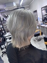 ダンク(DUNK)&nbsp;ショート×ホワイトシルバー