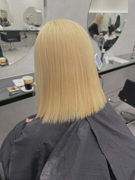 プライズ 成増店(prize) 抜きっぱなしブロンドハイトーンボブ成増