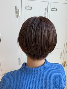 ニコ(NICO by KENJE) コンパクトショート/アプリコットブラウン