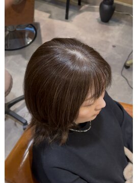 ヴィコロ(vicolo) 白髪ぼかし/ハイライト/アッシュグレージュ/40代