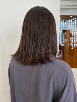 クラップス オル 金沢八景(CLAPS Ore) 金沢八景ダブルカラーくびれボブイルミナカラー顔周りレイヤー