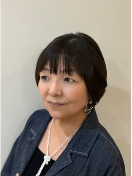 ギンザ シロー(GINZA CIRO) 人気！乾かすだけでまとまるショートボブ！