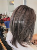 30代_40代_サラ艶ミディ_大人グレー_髪質改善