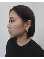 コンマ(,) bob × lavender brown