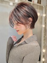 ガーディナ(Gardina)&nbsp;マッシュショート ショートボブ 顔周りカット 小顔カット 30代