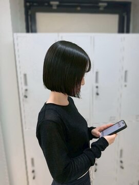 ザシェノンウメダ(THA CHAINON UMEDA) 心斎橋/着物ヘア/大人ガーリー/ダークアッシュ/似合わせカット