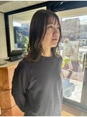 【iFY 千葉】オリーブベージュ×顔まわりレイヤー