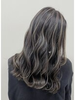 マーシュ ルーヴェ(marshu Luve) 【marshu】グレージュ×海外ハイライト#白髪ぼかしカラー