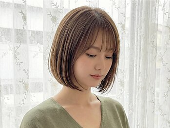 ヘア アンド ブライダル ノア(hair&bridal noah)の写真/髪のクセや骨格を見極めたカットで、乾かすだけでまとまるスタイルに♪再現性の高いスタイルをご提案◎