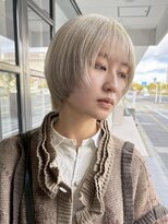 ナービス(NARVIS)&nbsp;ケアブリーチ/ホワイトアッシュ/ショートレイヤー