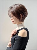 ショートボブ/大人ショート/骨格美人ショート/ボブ