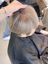 コルプラス(col +plus)&nbsp;白髪率80%白髪活かしカラー☆札幌ショート/札幌白髪ぼかし