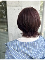ヘアサロン レゴリス(hair salon REGOLITH)&nbsp;外はねウルフ×レッドブラウン