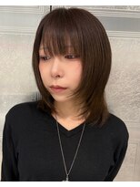 ノラ ウメダ(NORA UMEDA) Y2K平成シャギーカットレイヤーカットハッシュカットミディアム
