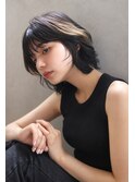 【Brandnew】ショート＿ウルフヘア＿マッシュウルフ＿ブリーチm