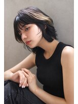 ブランニュー オーバー 難波店(Brandnew over)&nbsp;【Brandnew】ショート＿ウルフヘア＿マッシュウルフ＿ブリーチm