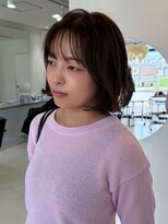 エンリッチヘア(enrich hair) ボブ/フレンチボブ/オリーブグレージュ