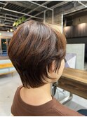 丸みレイヤーショート