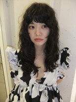 ダブ アオヤマ(DaB AOYAMA) ロングレイヤーパーマ ウルフパーマ ロングウルフ