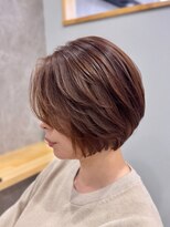 ガイア フォー ヘアー(GAiA for hair) アッシュベージュ×ボブ【GAiA for hair】