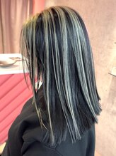 ロンドヴァリー 渋谷店(Lond vallee) 白髪ぼかしアンブレラカラーダメージレス