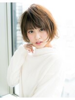 ローラン(ROULAND)&nbsp;【小顔にしたい方へ】ひし形シルエットで小顔に見えるショート