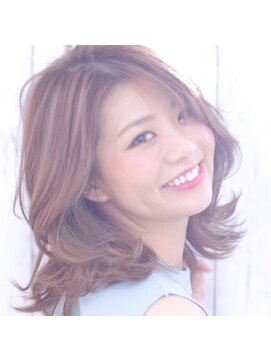 リベラ(LIBERA) ≪Libera表参道≫☆グレージュ×セミディ☆