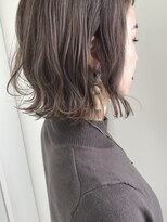 ヘアーデザイン シュシュ(hair design Chou Chou by Yone)&nbsp;モカベージュ&ゆる波ボブ♪
